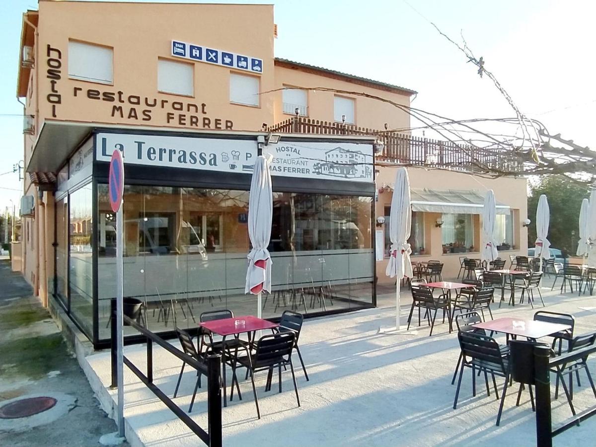 Hostal Mas Ferrer Cornellá de Terri Kültér fotó